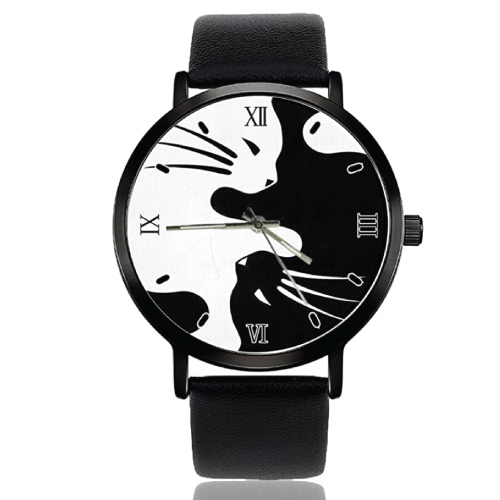 Black and White Cats Wrist Watch