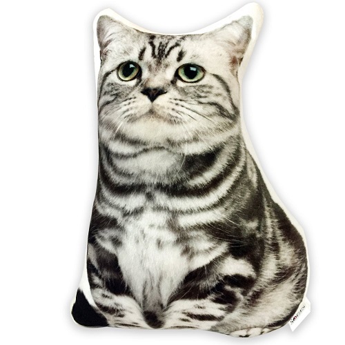Cat Shaped Decorative Pillow Plush