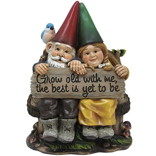 Mr and Mrs Gnome Figurine