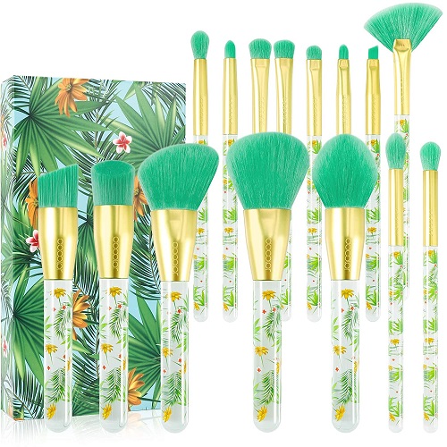 Tropical Makeup Brushes