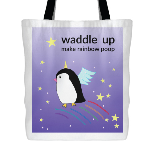 Magical Unicorn Penguin Bag