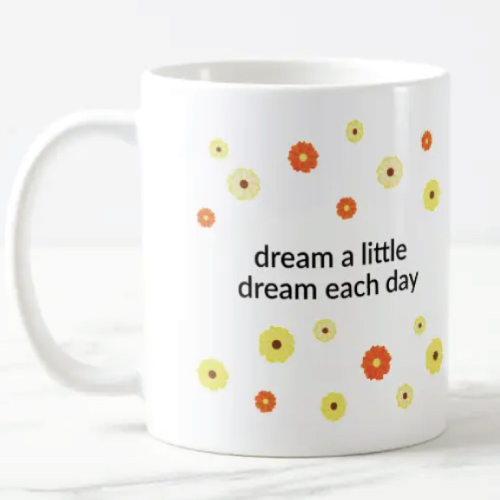 Daisy Dream Motivation Mug