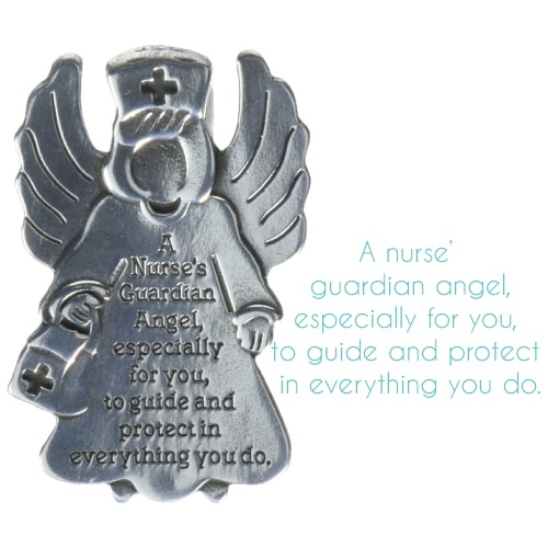 Nurse Guardian Angel Visor Clip