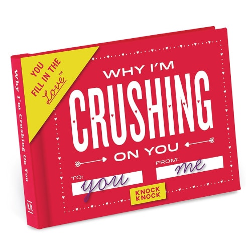 Why I'm Crushing on You Fill in the Love Journal Valentine's Day Gift
