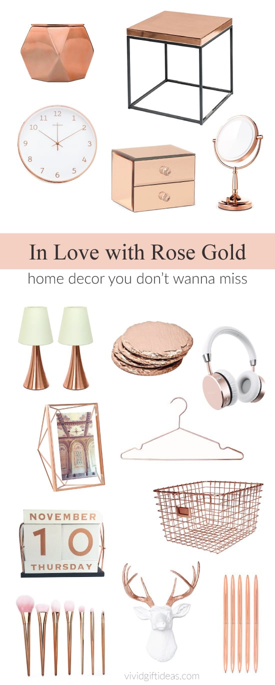 27 Rose Gold Room Decor: Perfect For Bedroom and Dorm