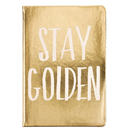 Stay Golden Notebook