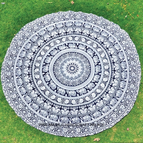 Mandala Round Mat 