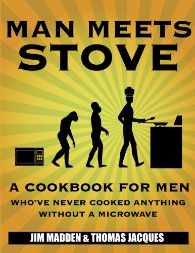 Man Meets Stove Cookbook | High School Graduation Gifts for Guys