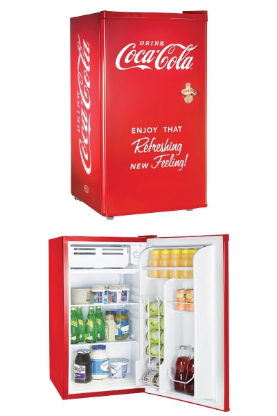 Coca-Cola Compact Refrigerator | High School Graduation Gifts For Guys