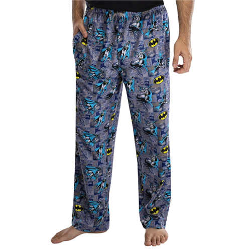DC Comics Adult Classic Batman Loungewear Pajama Pants for Men