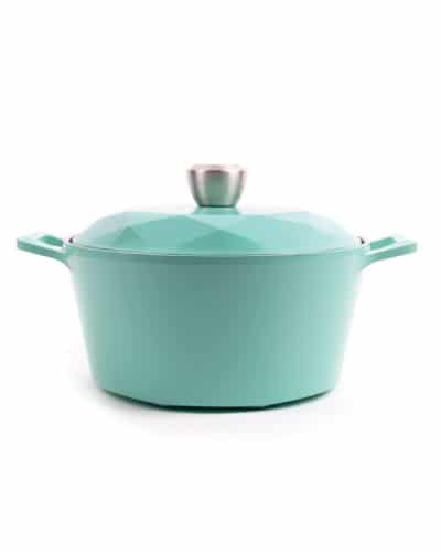 Neoflam Carat Ceramic Nonstick Stockpot | Mint Green Kitchen Decor Ideas and Accessories 