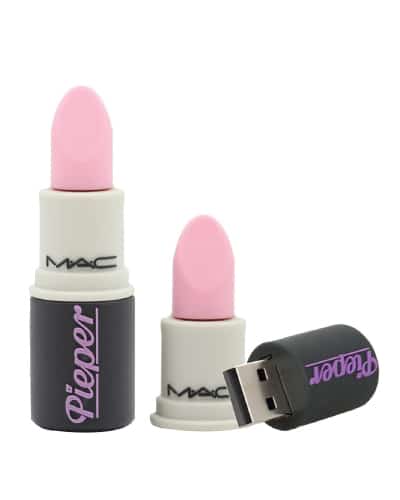 Lipstick USB Flash Drive. Electronics Gadgets Tech Gifts for Teens