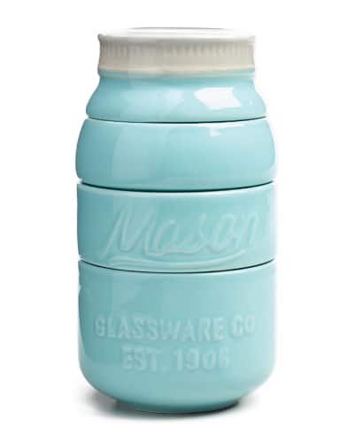 Mason Jar Measuring Cups | Mint Green Kitchen Decor Ideas and Accessories 
