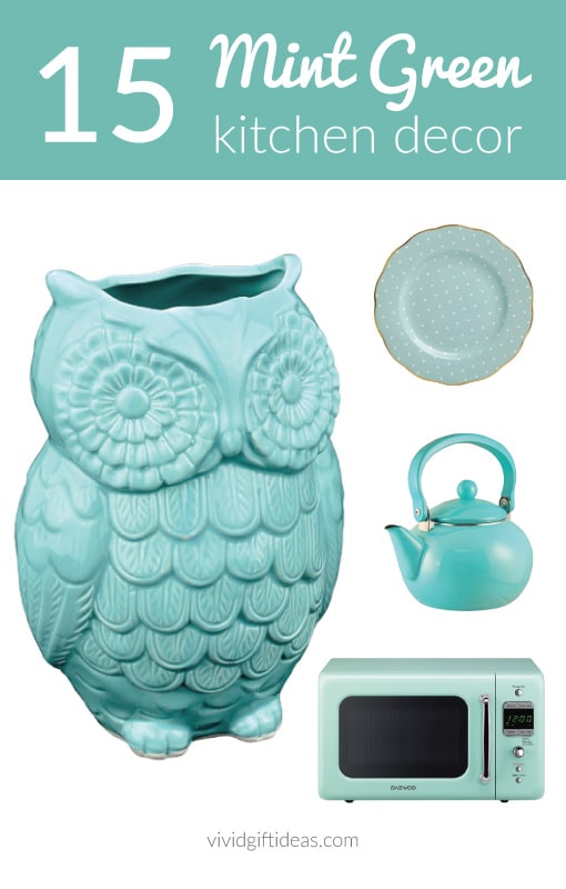 Mint Green Kitchen and Home Decor