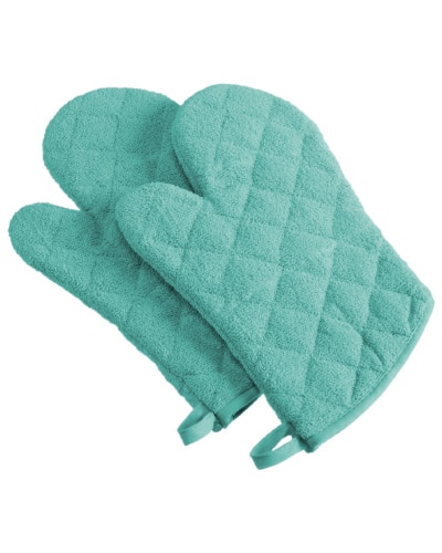 Oven Mitts | Mint Green Kitchen Decor Ideas and Accessories 