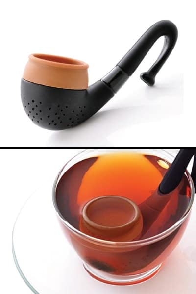 pipe tea infuser