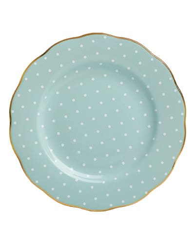 Royal Albert Vintage Salad Plate | Mint Green Kitchen Decor Ideas and Accessories 