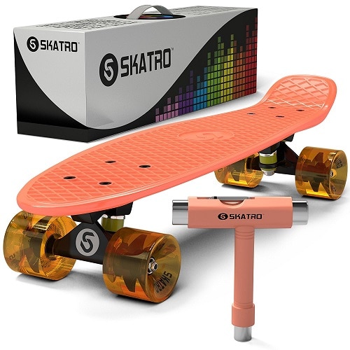 Skatro Mini Cruiser Skateboard - just because gifts for kids