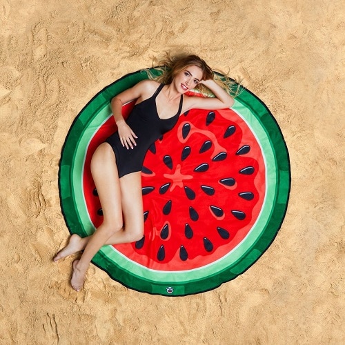 BigMouth Inc Gigantic Watermelon Beach Blanket. Beach essentials. Swimsuits 2017 Trends 