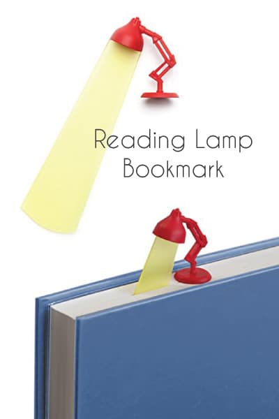 Reading Lamp Bookmark. School supplies. Just because gifts for kids.