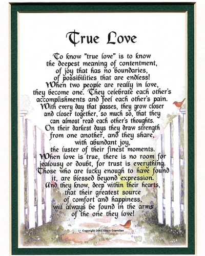 True Love Poem
