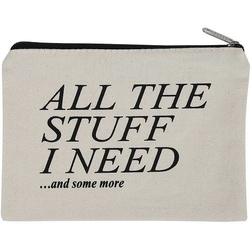 Stuff I Need Zipper Pouch - Back to school essentials for teens