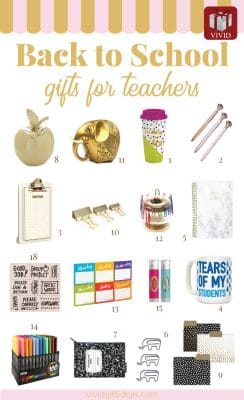 20 Teacher Gift Ideas: New School Year Gifts For Teachers