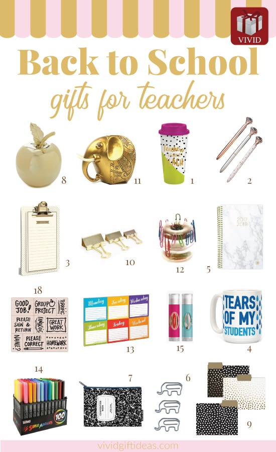 Back-to-school teacher gifts