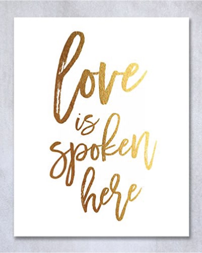 Love Quotes Home Decor - best wedding gift ideas for bride and groom