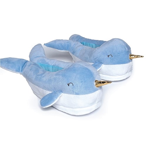 Narwhal Light Up Slipper. Going to college supplies. Dorm room ideas.