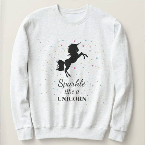 Motivational Unicorn Sweatshirt