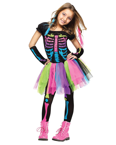 Neon Skeleton Costume