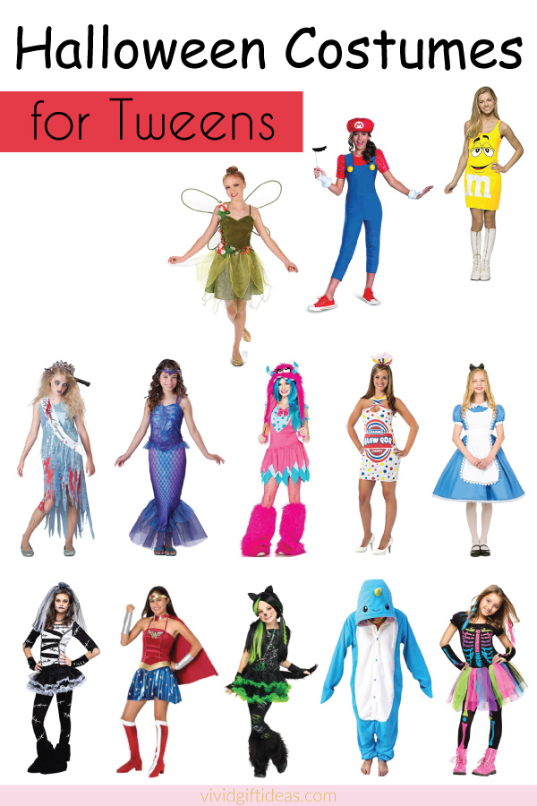 Halloween costumes for tweens