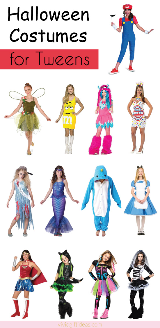 Halloween costumes ideas for tweens