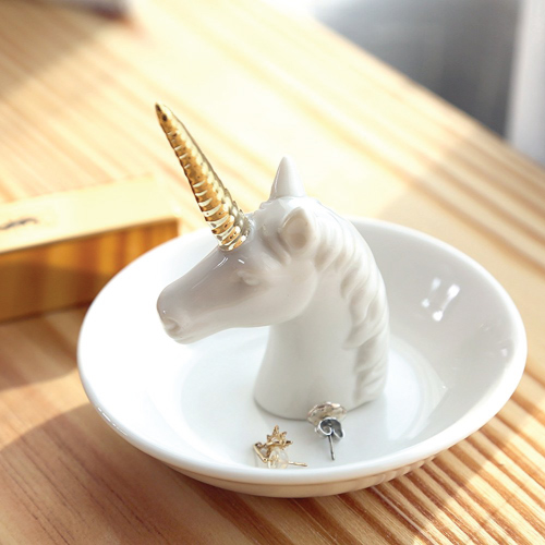 Unicorn Tray Holder. Unicorn lover gifts. (Christmas gifts for teens)