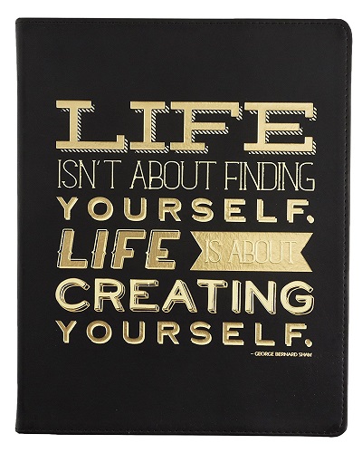 Life is Creating YourselfÂ Journal (Stocking stuffer ideas for teens)
