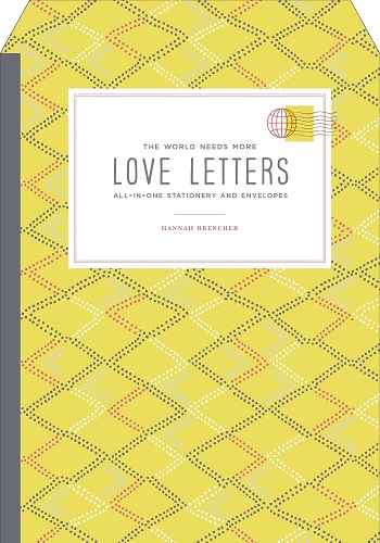 The World Needs More Love Letters Stationery Set (Long distance relationship gift ideas)
