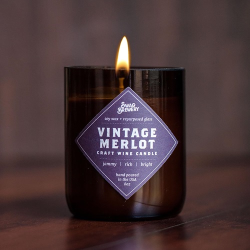 Vintage Merlot Brew Candle