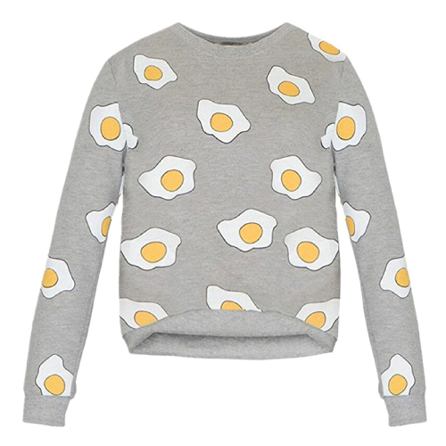 Fried Eggs Pullover Sweater