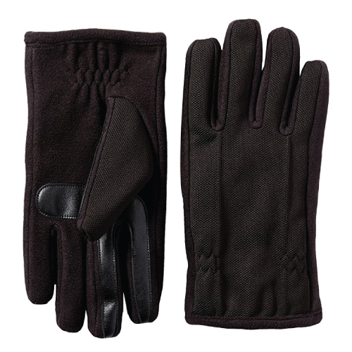 Isotoner Mens Tech Gloves. Teen guy fashion. Tech gifts. Christmas gifts for teen boys.