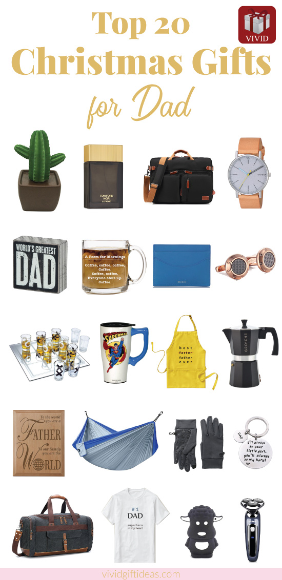 Christmas gift ideas for dad. 2017 Holiday Gift Guide. Gifts for father.