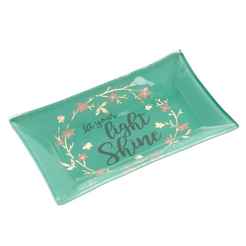 Let Your Light Shine Trinket Dish. Christmas gifts for women. Christmas gifts for mom.