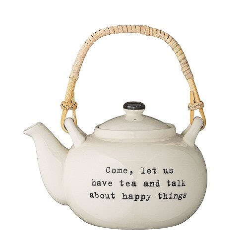 Tea and Happy Things Teapot
