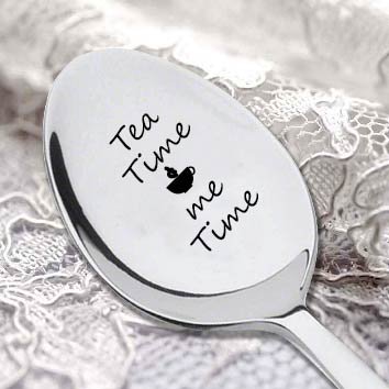 Tea Time Me Time Spoon