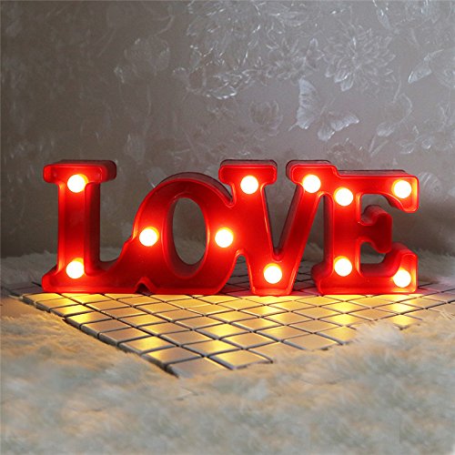 LOVE Letters Decorative Lamp
