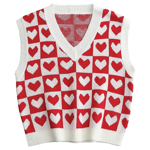 Valentine heart sweater