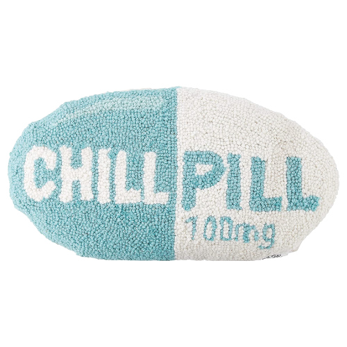 Handicraft Chill Pill Hook Pillow