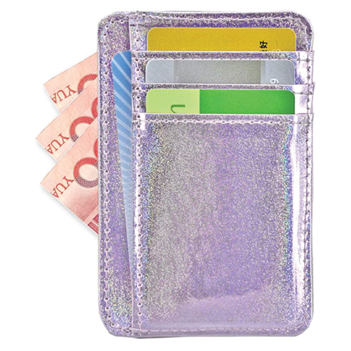 Kandouren Slim Minimalist RFID Leather Wallet