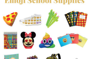 Emoji School Supplies: 20 Cute Emoji-themed Back to School Supplies