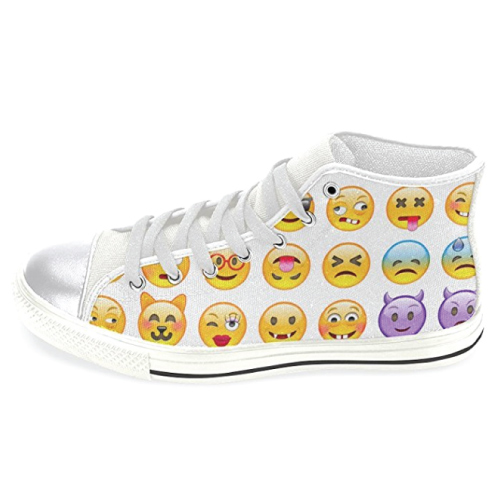 Emoji Canvas Fashion Sneakers